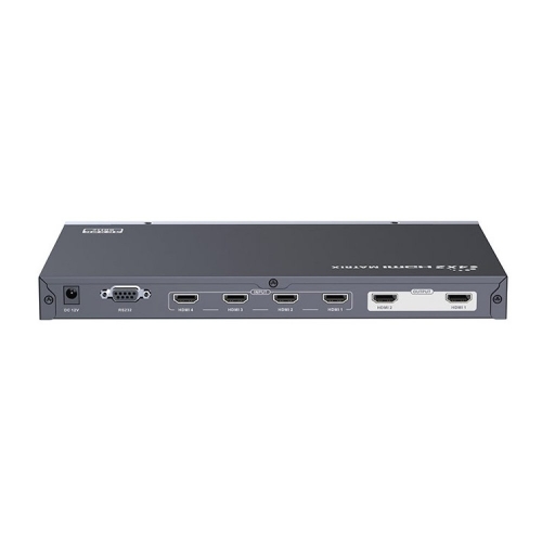 Przełącznik Hdmi 2.0 4x2 Matrycowy 4k60hz 180gbps Techly